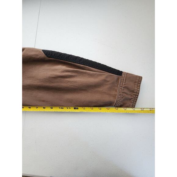 CC Filson Jack Shirt Jacket C.C. Brown Black Cotton Nylon Heavy Thrashed - Picture 6 of 11